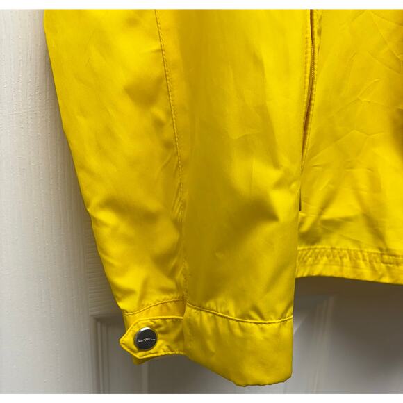 Yellow Ralph Lauren Active Windbreaker, Full Zip Jacket, Emblem, Women's Size XL - Picture 7 of 7